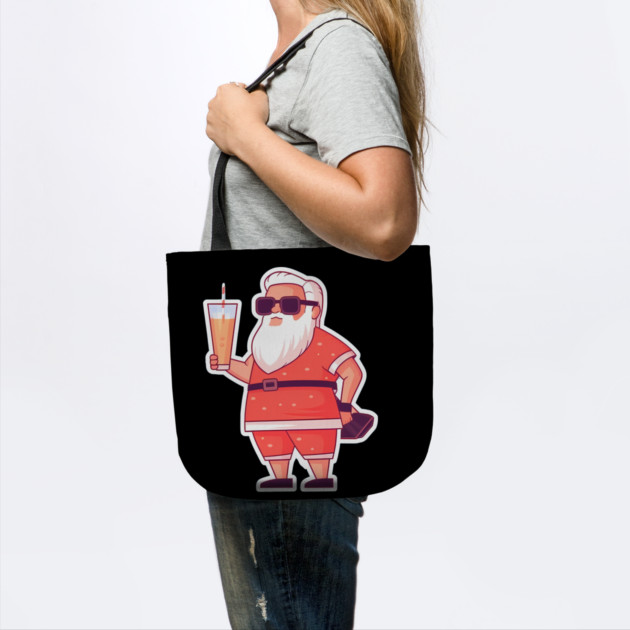 Funny Santa Tropical Christma by logiamerch