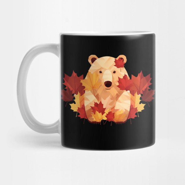 Bear with Maple leafs Canada by logiamerch