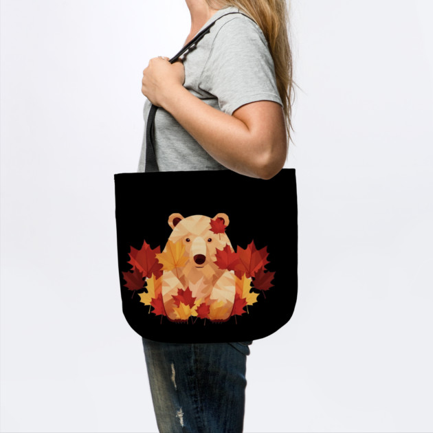 Bear with Maple leafs Canada by logiamerch