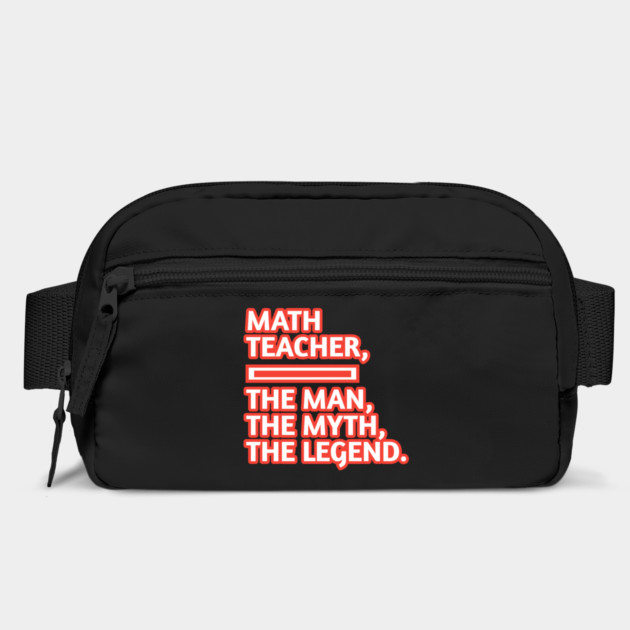 Math Teacher  The Man The Myth The Legend, Gift for male math teacher by BlackMeme94