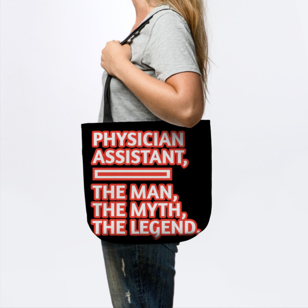 Physician Assistant  The Man The Myth The Legend, Gift for male physician assistant by BlackMeme94