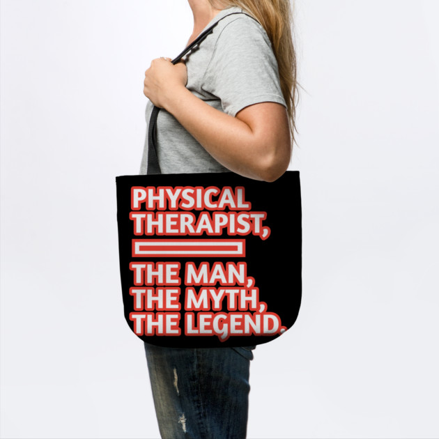 Physical Therapist  The Man The Myth The Legend, Gift for male physical therapist with mustache by BlackMeme94