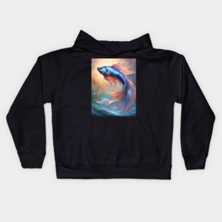Battle Royale Betta Kids Hoodie