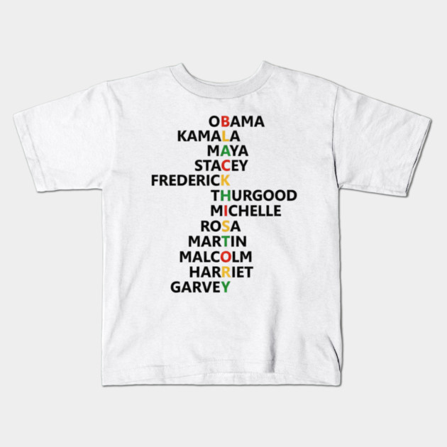 black-history Kids T-Shirt by BlackMeme94