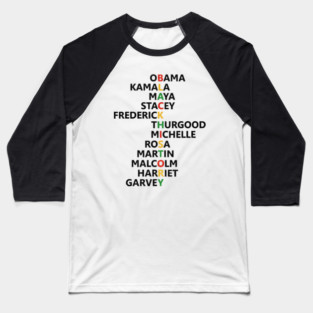black-history Baseball T-Shirt
