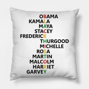 black-history Pillow