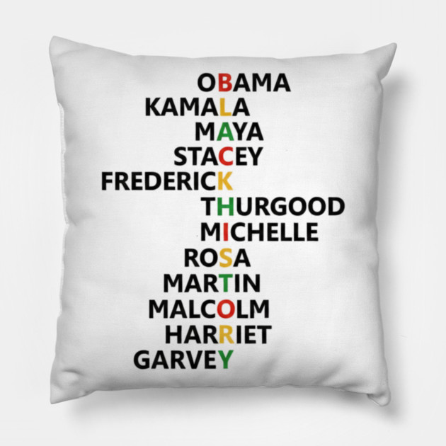 black-history Pillow by BlackMeme94