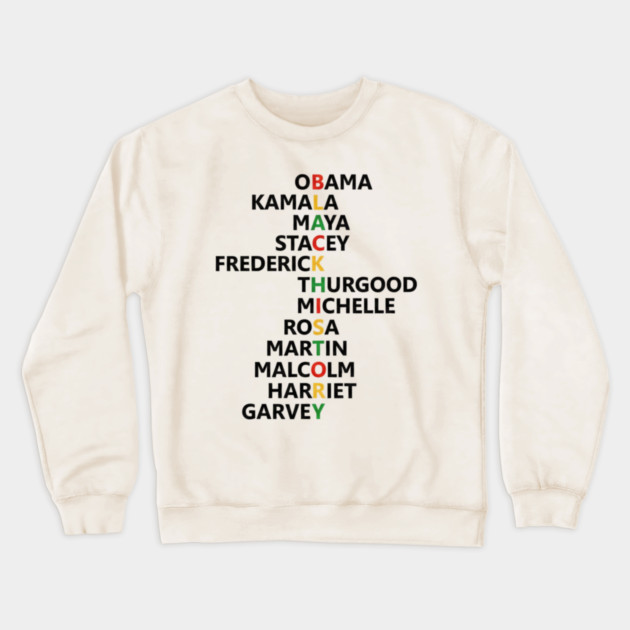 black-history Crewneck Sweatshirt by BlackMeme94