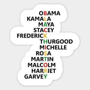 black-history Sticker