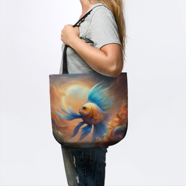 magnificent goldfish by animegirlnft