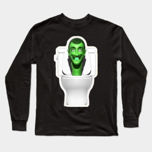 Skibidi Toilet Long Sleeve T-Shirt