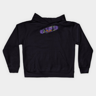Evangelion EVA 01 • AT FIELD Kids Hoodie