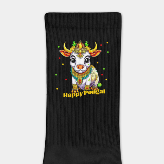 Kawaii Pongal Decorated Cow by HolidayBug