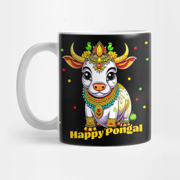 Kawaii Pongal Decorated Cow by HolidayBug