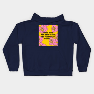 Self-care Kids Hoodie