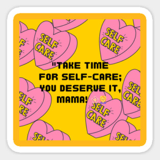 Self-care Sticker