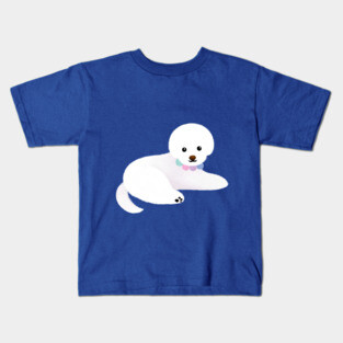 Pom Pom bichon Kids T-Shirt