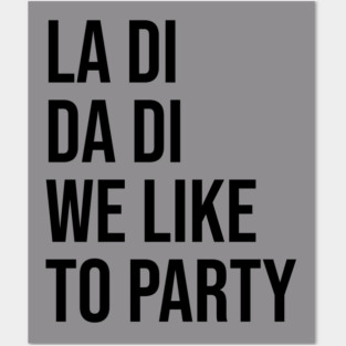 La Di Da Di - Classic Hip Hop Posters and Art