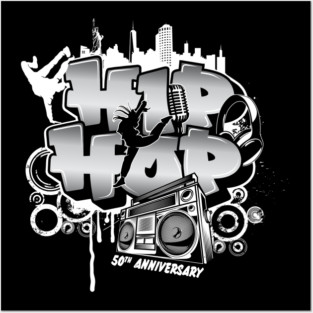 50th Anniversary Of Hip Hop Posters and Art
