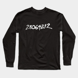 Donnie Darko Number Long Sleeve T-Shirt