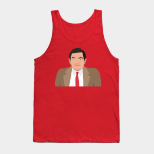 Mr Bean Tank Top