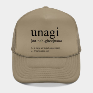 Unagi definition Hat