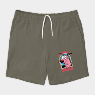 courage dog Shorts