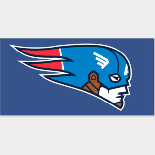 Captain Patriot Posters and Art