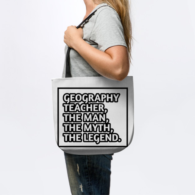 Geography Teacher  The Man The Myth The Legend, Gift for male geography teacher by BlackMeme94