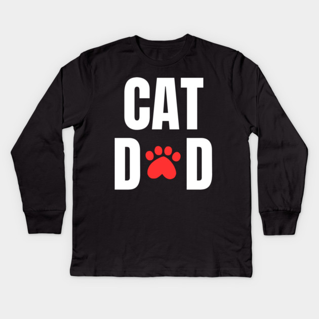 Cat-Lover Kids Long Sleeve T-Shirt by BlackMeme94
