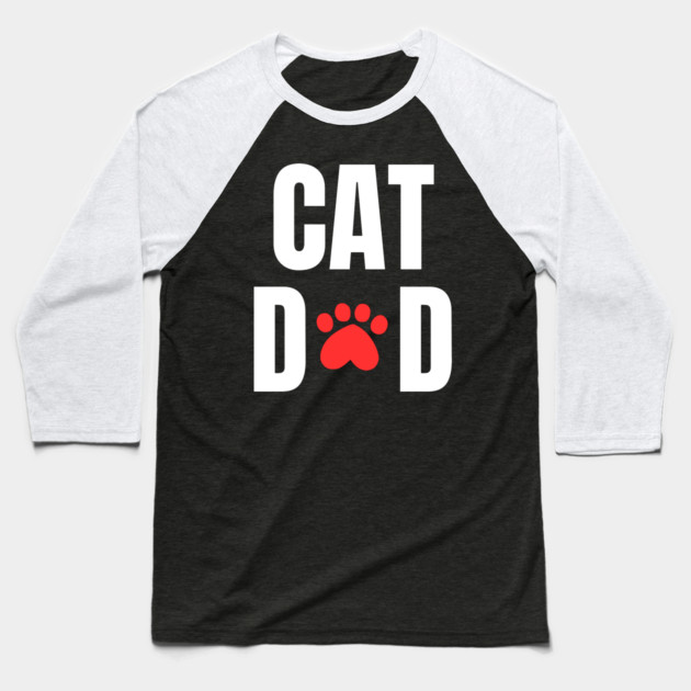 Cat-Lover Baseball T-Shirt by BlackMeme94