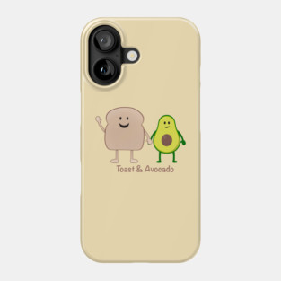 Toast & Avocado Phone Case