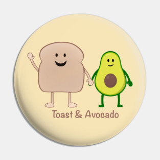 Toast & Avocado Pin