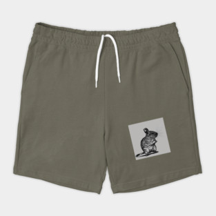 Chinchillas Shadow Silhouette Anime Style Collection No. 10 Shorts