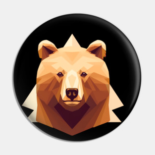 Bear with Maple leafs Canada, Canadian Flag Pin