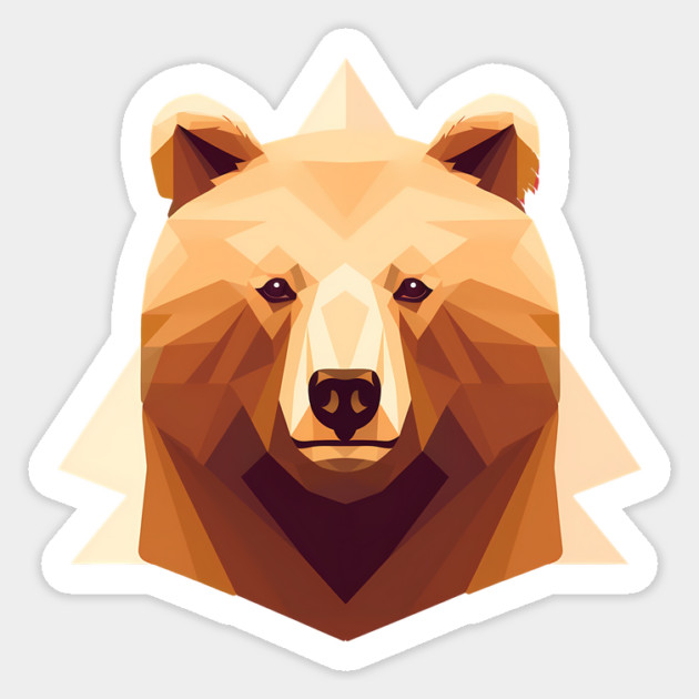 Bear with Maple leafs Canada, Canadian Flag Sticker by logiamerch