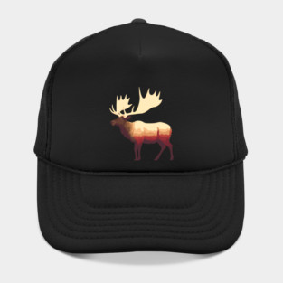Elk Illustration, Love Elks Hat