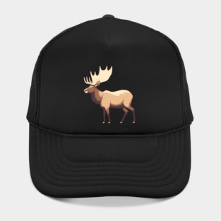 Elk Illustration, Love Elks Hat
