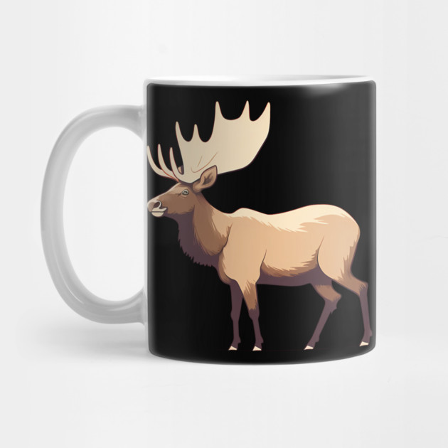 Elk Illustration, Love Elks by logiamerch