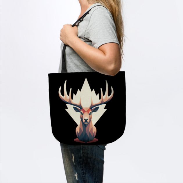 Elk with Maple leafs Canada by logiamerch