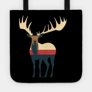 Elk Illustration, Love Elks Tote