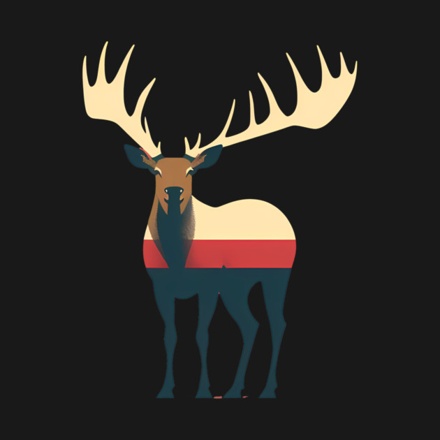 Elk Illustration, Love Elks by logiamerch