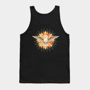The Holy Spirit as a dove Tank Top