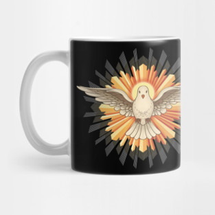 The Holy Spirit as a dove Mug