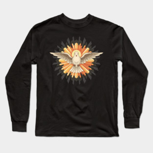The Holy Spirit as a dove Long Sleeve T-Shirt