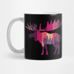 Moose, Forest Animal Mug