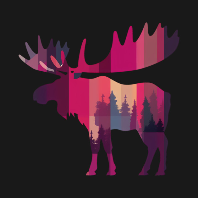 Moose, Forest Animal by logiamerch