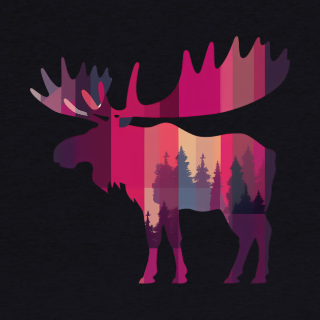 Moose, Forest Animal by logiamerch