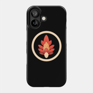 Red Ginger Flower, Love Plants Phone Case