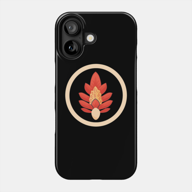 Red Ginger Flower, Love Plants Phone Case by logiamerch